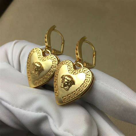 vintage versace earrings.